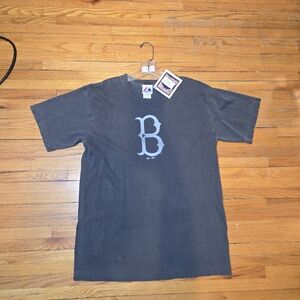 '47 Brand MLB Cooperstown Grit Vintage Scrum Brooklyn Dodgers T-shirt Med or Lar